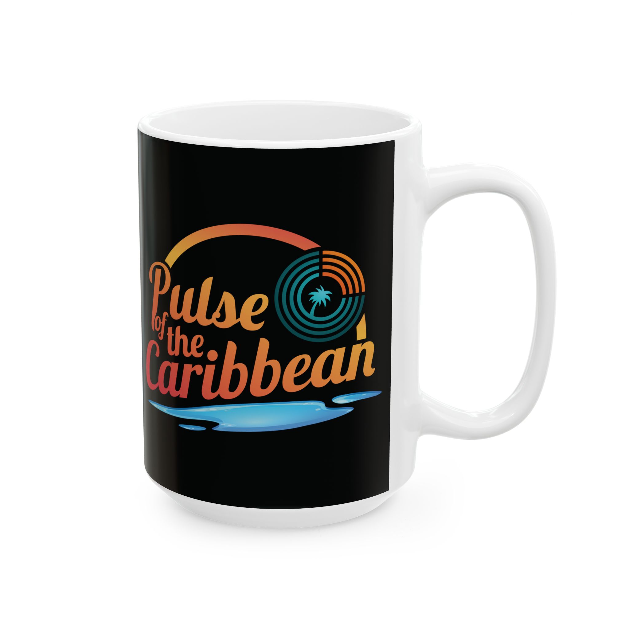 Pulse of the Caribbean Ceramic Mug, (11oz, 15oz) - Image 2