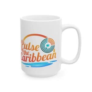 Pulse of the Caribbean Ceramic Mug, (15oz)